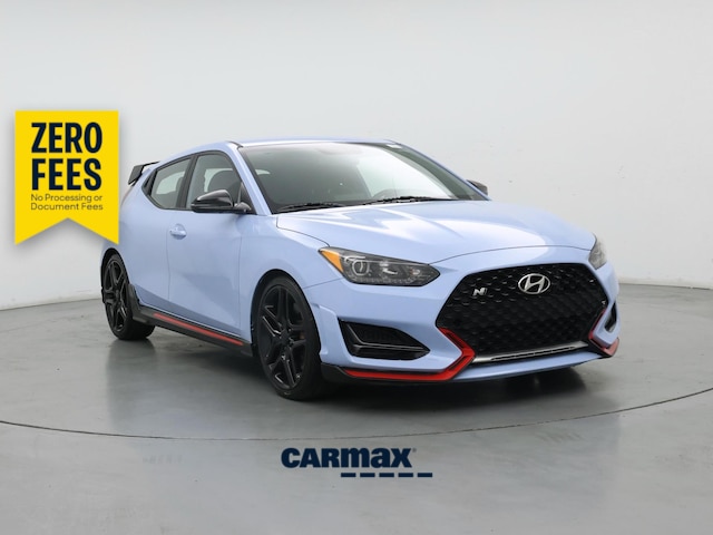 Blue 2019 Hyundai Veloster N FWD Coupe Front-Wheel Drive Manual