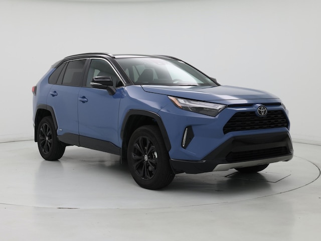 Blue 2025 Toyota RAV4 Hybrid XSE AWD SUV / Crossover All-Wheel Drive Automatic