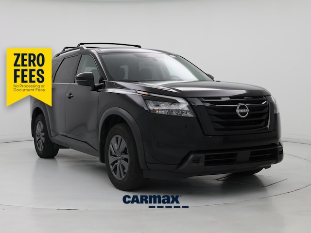 Black 2023 Nissan Pathfinder SV FWD SUV / Crossover Front-Wheel Drive Automatic