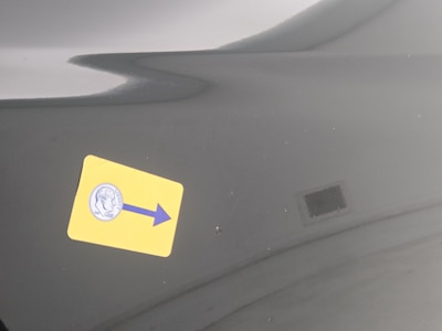 Rear Panel Passenger Side Cosmetic Imperfection