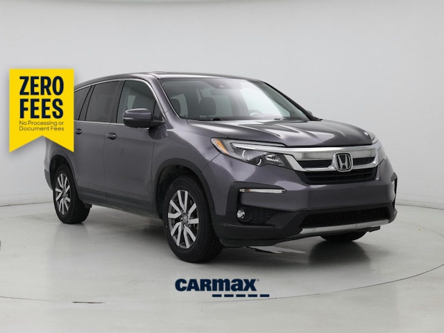 Gray 2022 Honda Pilot EX-L FWD SUV / Crossover Front-Wheel Drive Automatic