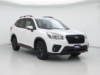 White 2019 Subaru Forester 2.5I Sport