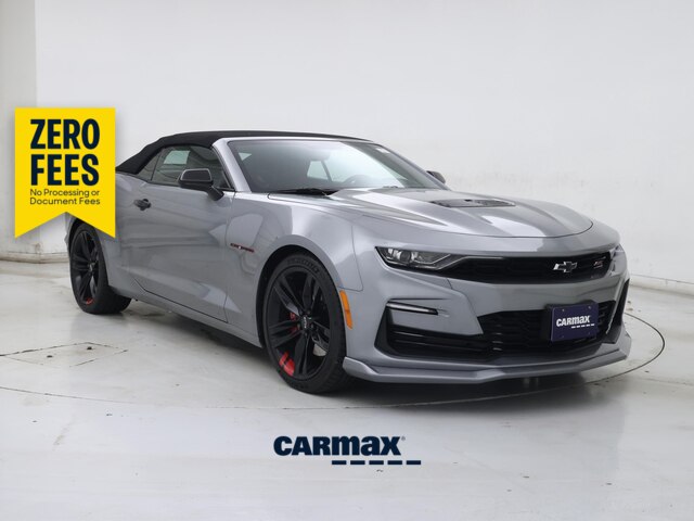 Silver 2024 Chevrolet Camaro Convertible Rear-Wheel Drive Automatic