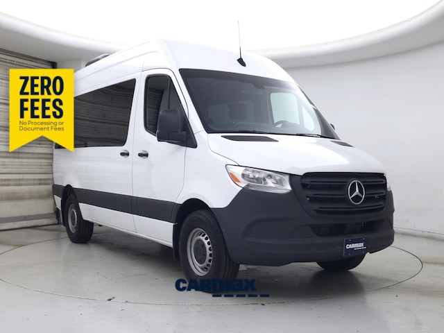 White 2023 Mercedes-Benz Sprinter 2500 144 Passenger Van RWD Van Rear-Wheel Drive Automatic