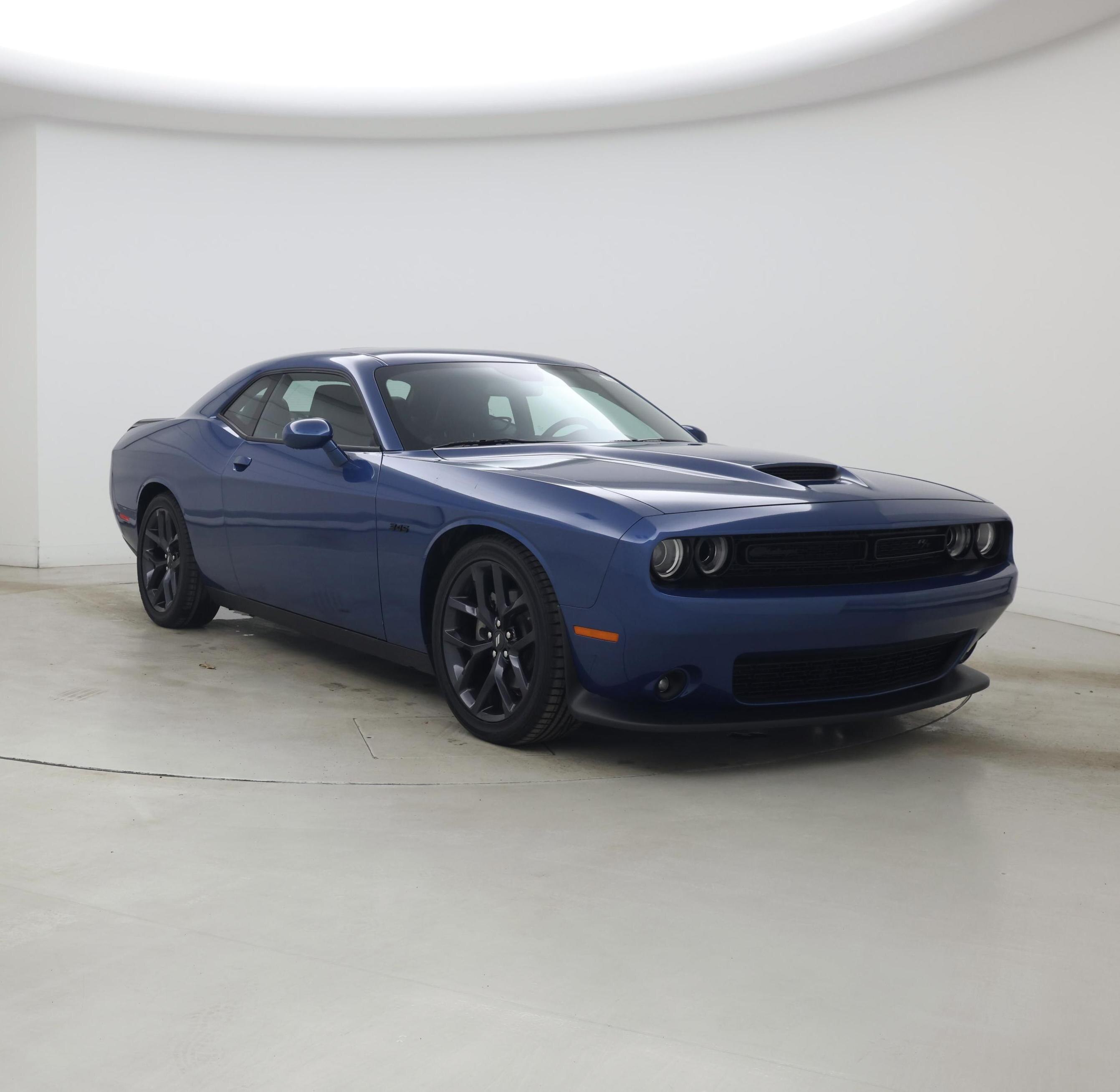 Blue 2023 Dodge Challenger R/T RWD Coupe Rear-Wheel Drive Automatic