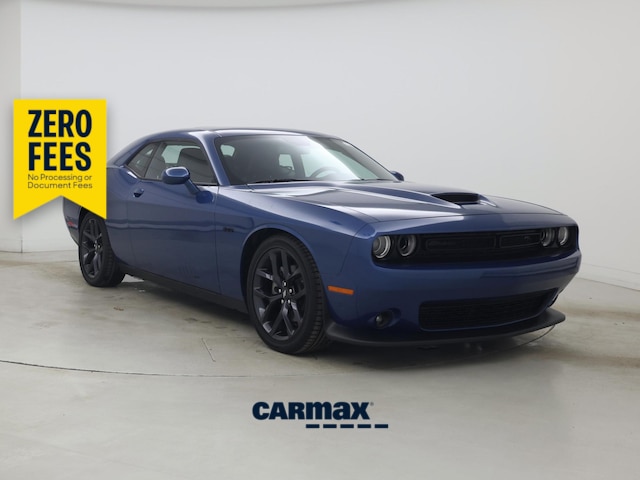 Blue 2023 Dodge Challenger R/T RWD Coupe Rear-Wheel Drive Automatic