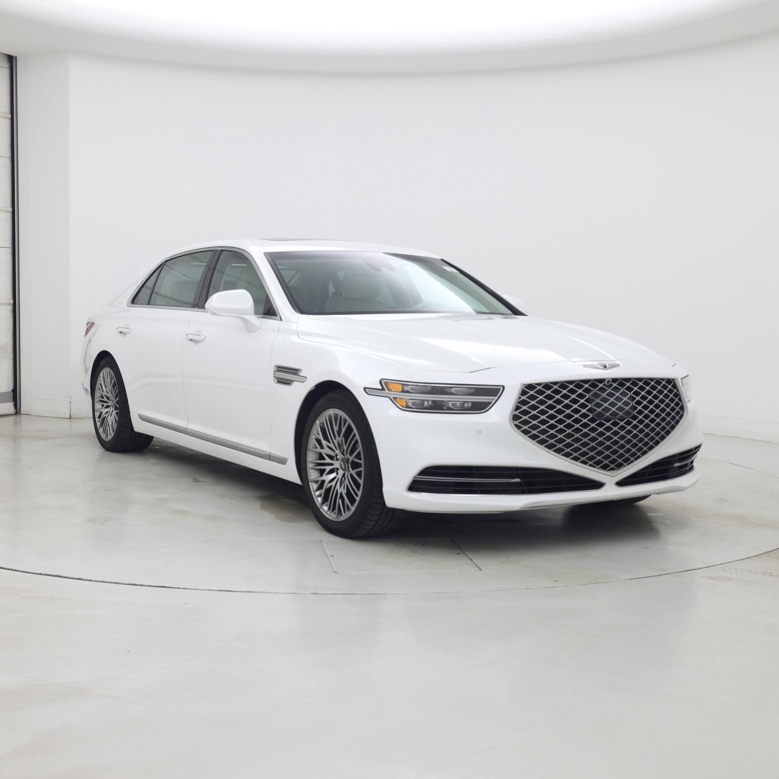 White 2022 Genesis G90 5.0L Ultimate RWD Sedan Rear-Wheel Drive Automatic