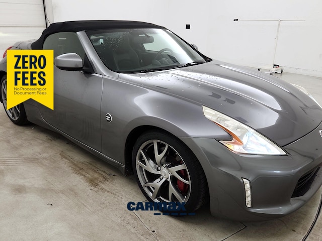 Silver 2015 Nissan 370Z Convertible Rear-Wheel Drive Automatic