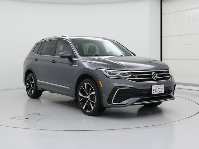 Gray 2022 Volkswagen Tiguan SEL R-Line 4Motion SUV / Crossover All-Wheel Drive Automatic