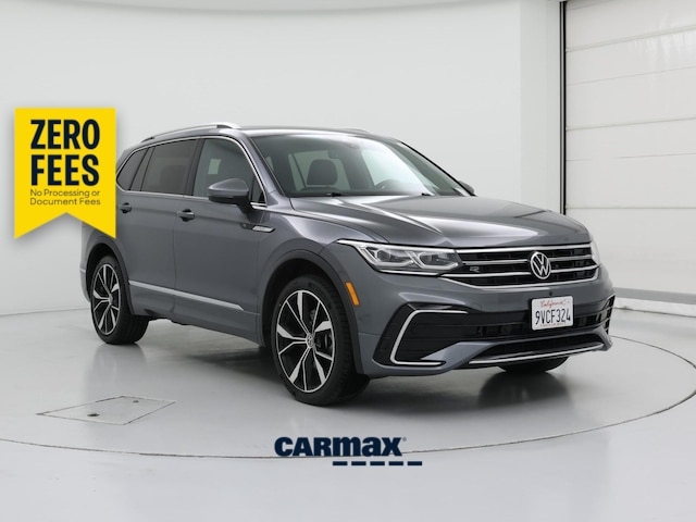 Gray 2022 Volkswagen Tiguan SUV / Crossover All-Wheel Drive Automatic