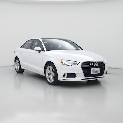 White 2018 Audi A3 Premium