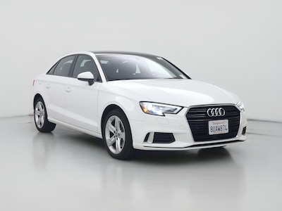 White 2018 Audi A3 Premium