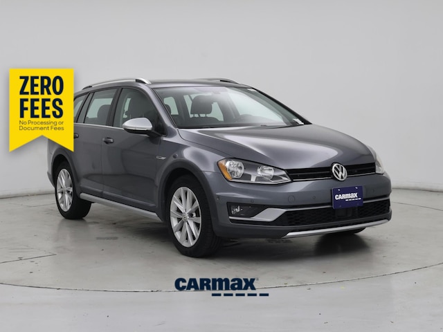 Gray 2017 Volkswagen Golf Alltrack Wagon All-Wheel Drive Automatic