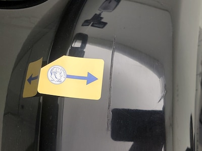 Rear Panel Passenger Side Cosmetic Imperfection
