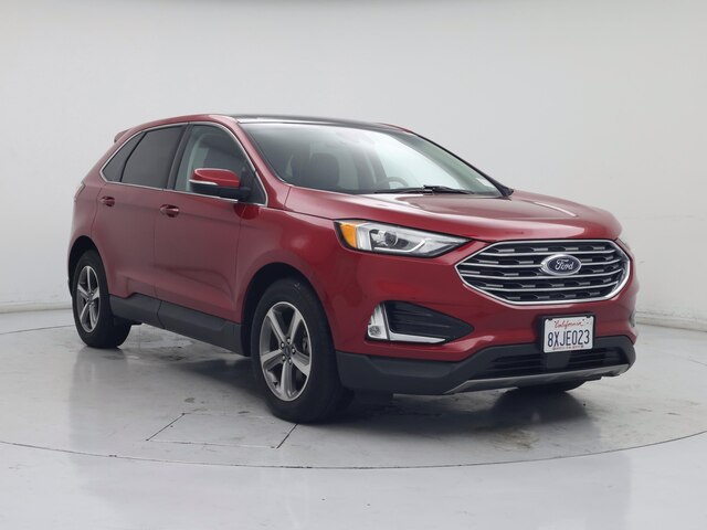 Red 2020 Ford Edge SEL FWD SUV / Crossover Front-Wheel Drive Automatic