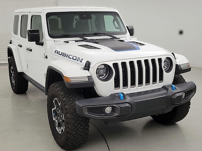 White 2023 Jeep Wrangler 4XE PHEV Unlimited Rubicon