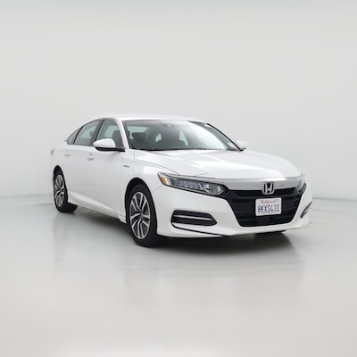 White 2019 Honda Accord Hybrid