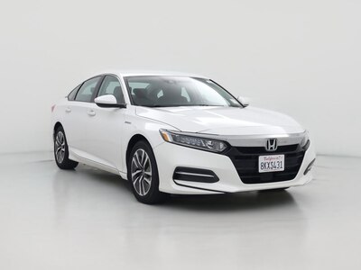 White 2019 Honda Accord Hybrid