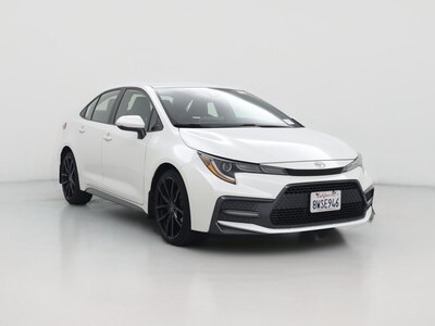 White 2021 Toyota Corolla SE