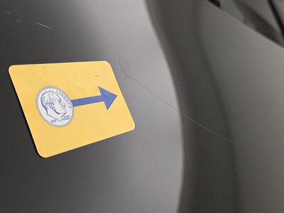 Hood Front Cosmetic Imperfection