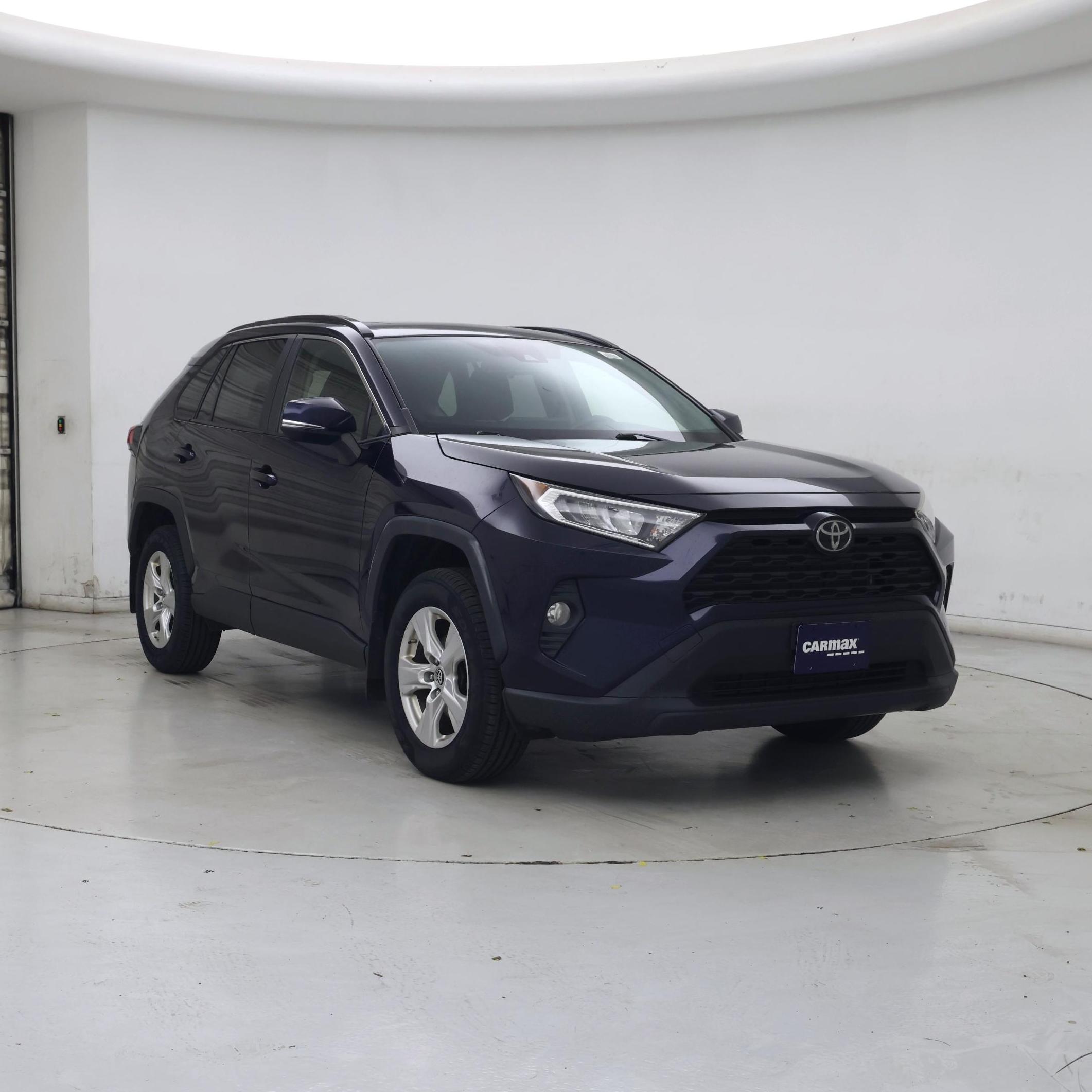 Blue 2019 Toyota RAV4 SUV / Crossover All-Wheel Drive Automatic