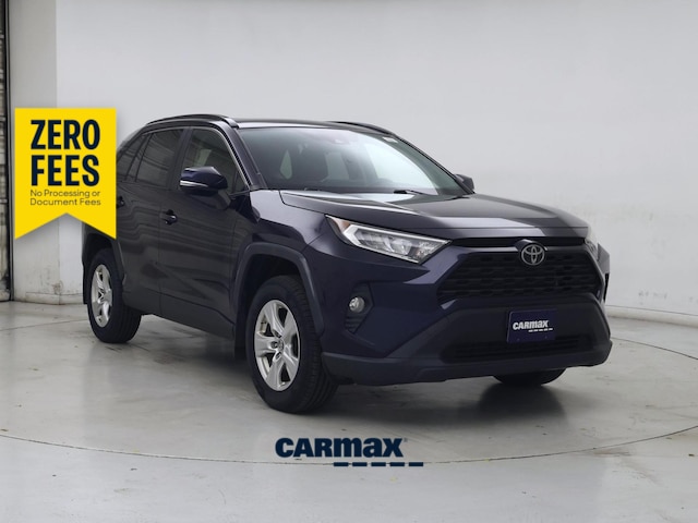 Blue 2019 Toyota RAV4 SUV / Crossover All-Wheel Drive Automatic