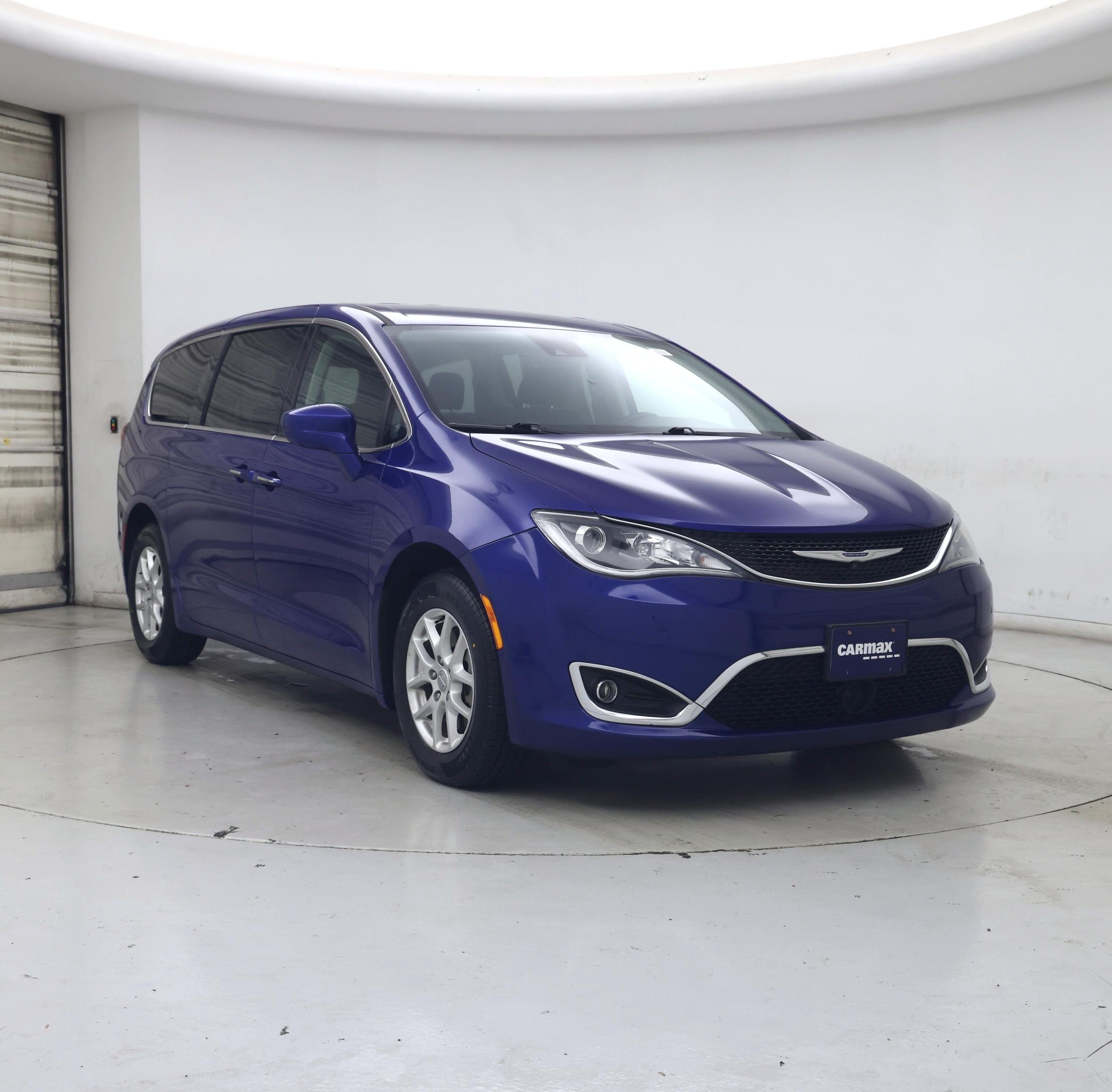 Blue 2020 Chrysler Pacifica Touring FWD Minivan Front-Wheel Drive Automatic