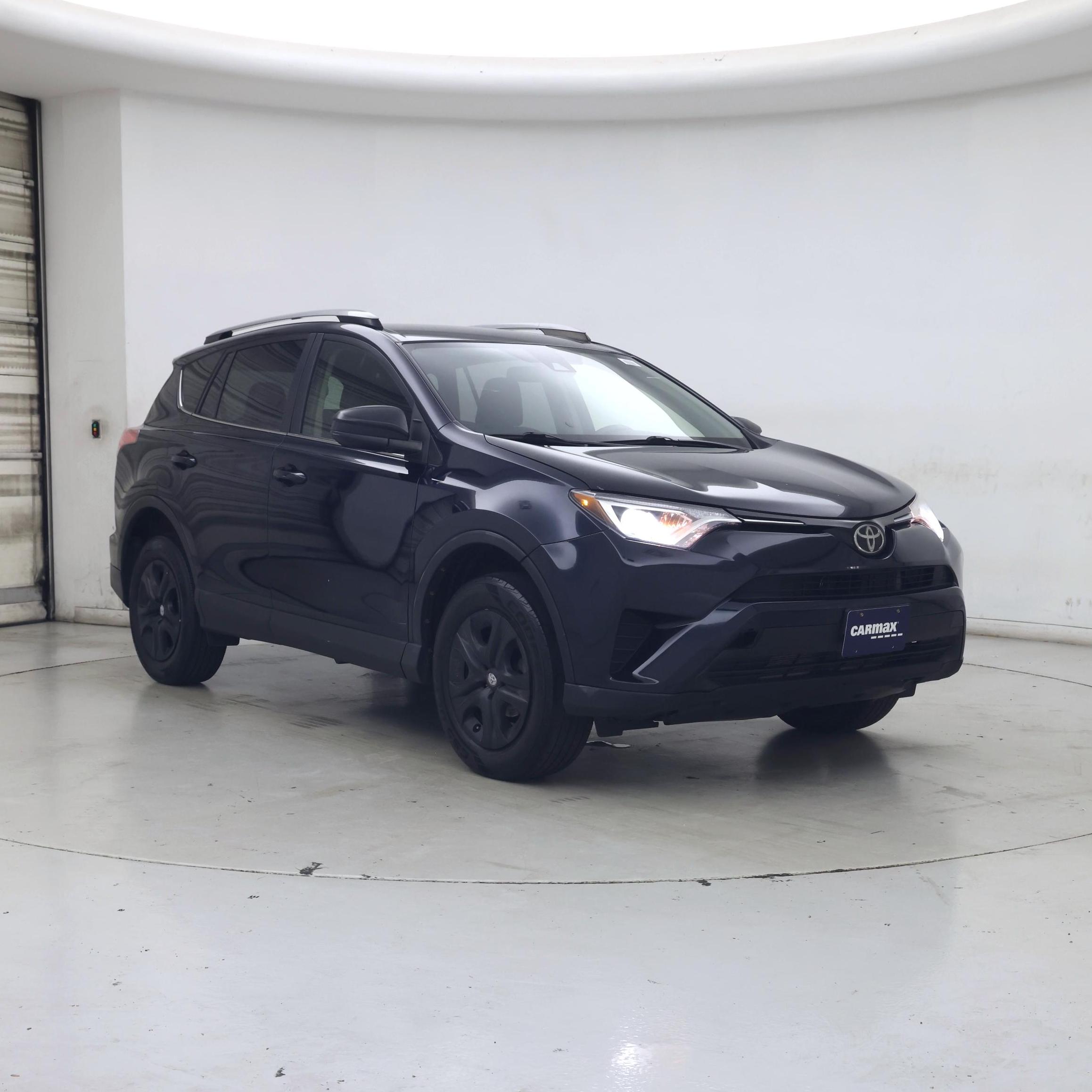 Blue 2017 Toyota RAV4 SUV / Crossover Front-Wheel Drive Automatic