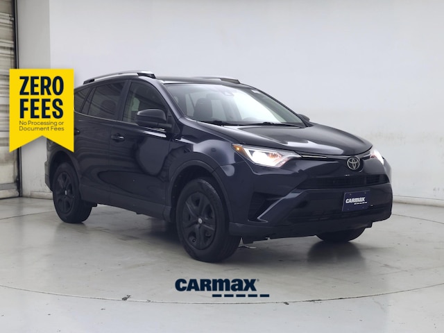 Blue 2017 Toyota RAV4 SUV / Crossover Front-Wheel Drive Automatic
