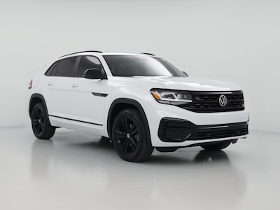 White 2023 Volkswagen Atlas Cross Sport SEL R-Line Black