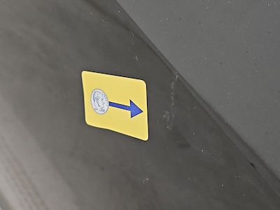 Rear Door Passenger Side Cosmetic Imperfection