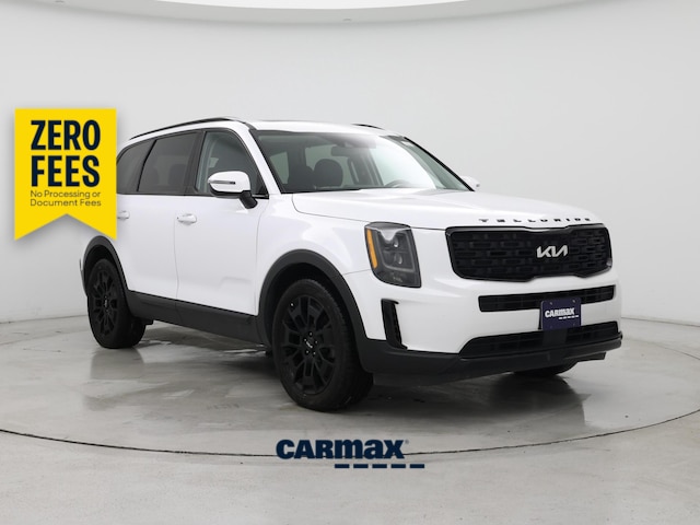 White 2022 Kia Telluride SUV / Crossover All-Wheel Drive Automatic