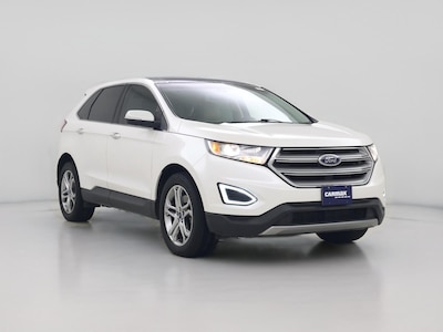 White 2016 Ford Edge Titanium