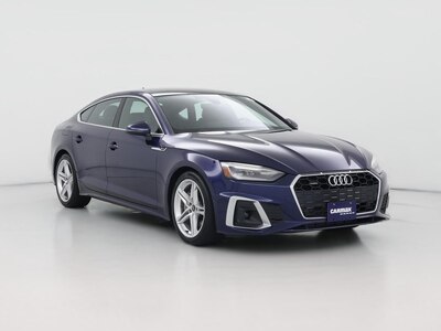 Blue 2022 Audi A5 Sportback S-Line Premium
