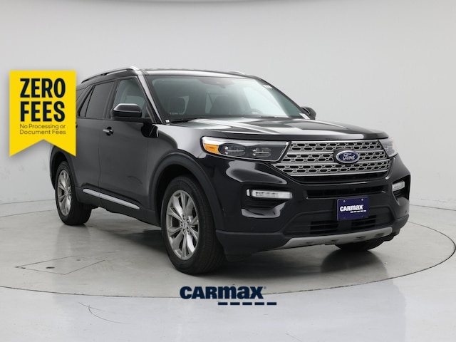 Black 2023 Ford Explorer Limited AWD SUV / Crossover All-Wheel Drive Automatic