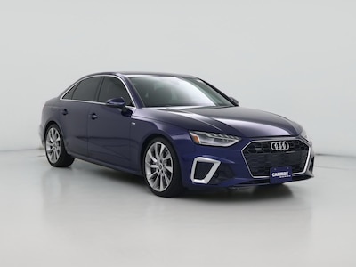 Blue 2022 Audi A4 S-Line Premium Plus