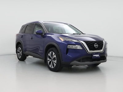 Blue 2022 Nissan Rogue SV