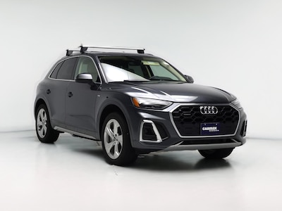 Gray 2022 Audi Q5 S-Line Premium Plus