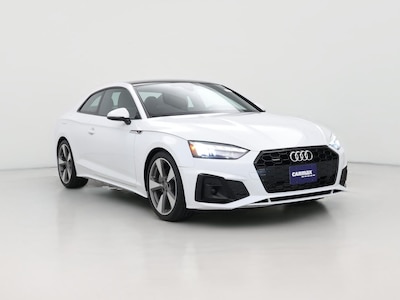 White 2021 Audi A5 S-Line Premium Plus