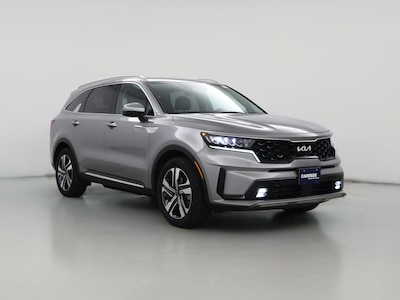 Gray 2023 Kia Sorento Hybrid EX