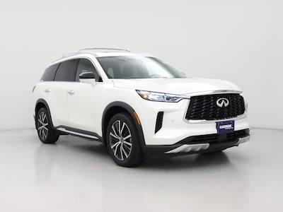 White 2022 Infiniti QX60 Sensory