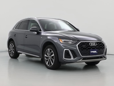 Gray 2022 Audi Q5 S-Line Premium