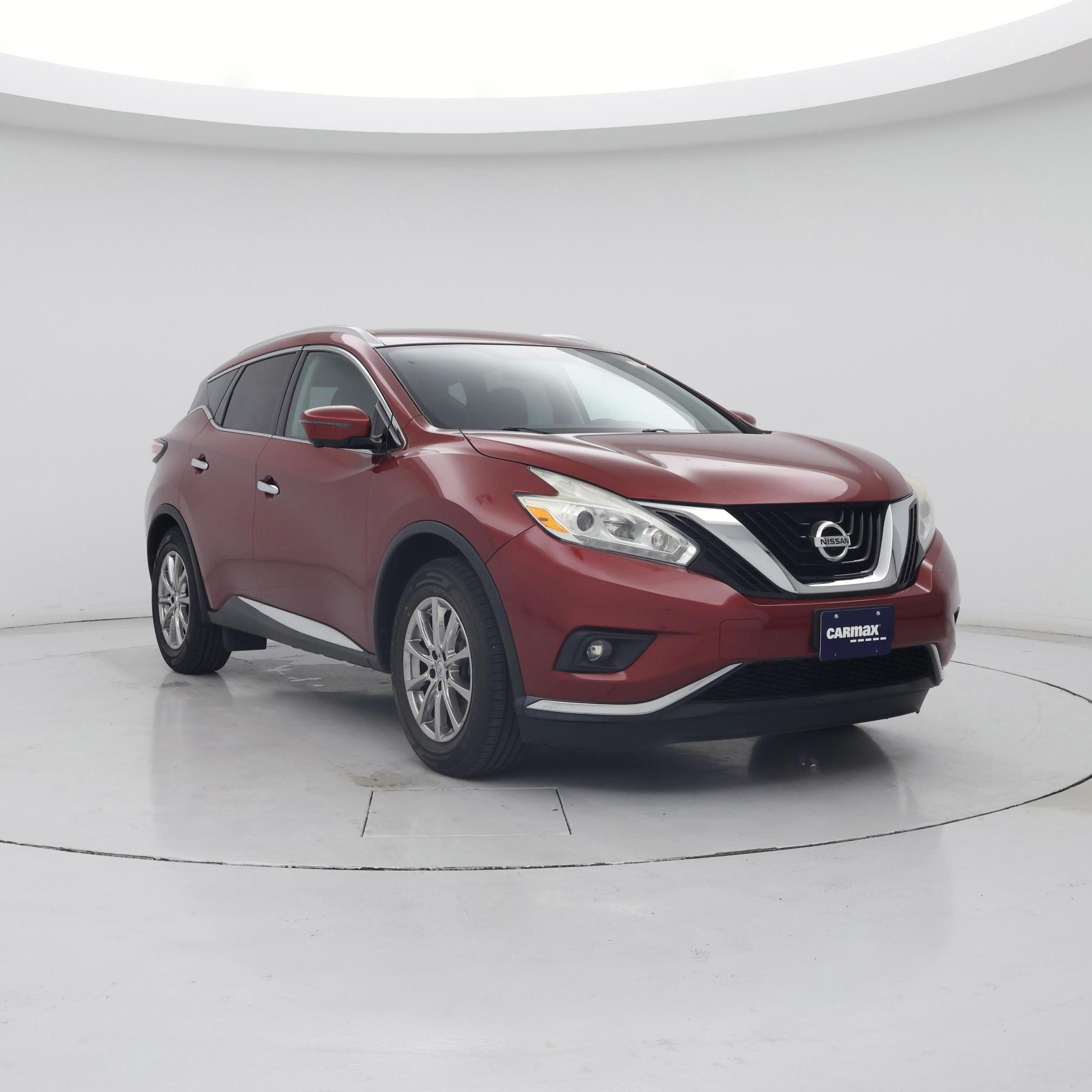 Red (Burgundy) 2016 Nissan Murano SUV / Crossover All-Wheel Drive Automatic