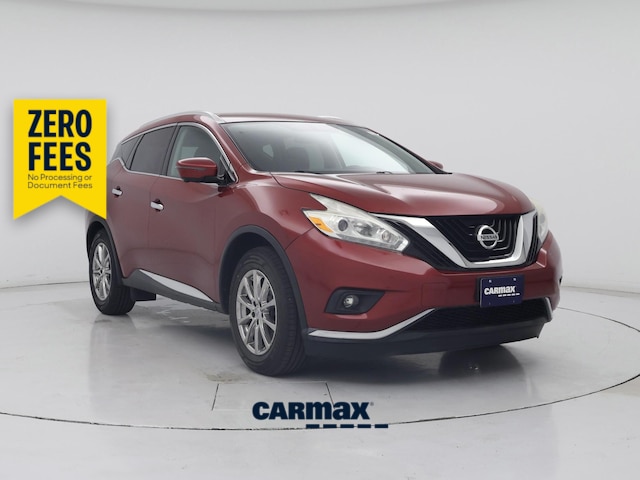 Red (Burgundy) 2016 Nissan Murano SUV / Crossover All-Wheel Drive Automatic