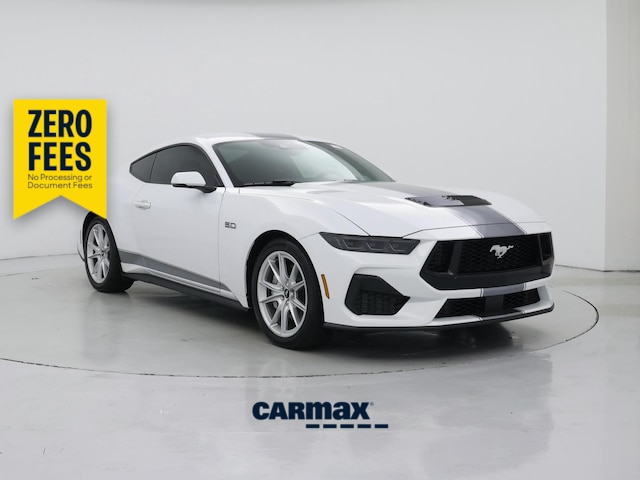 White 2025 Ford Mustang Coupe Rear-Wheel Drive Automatic