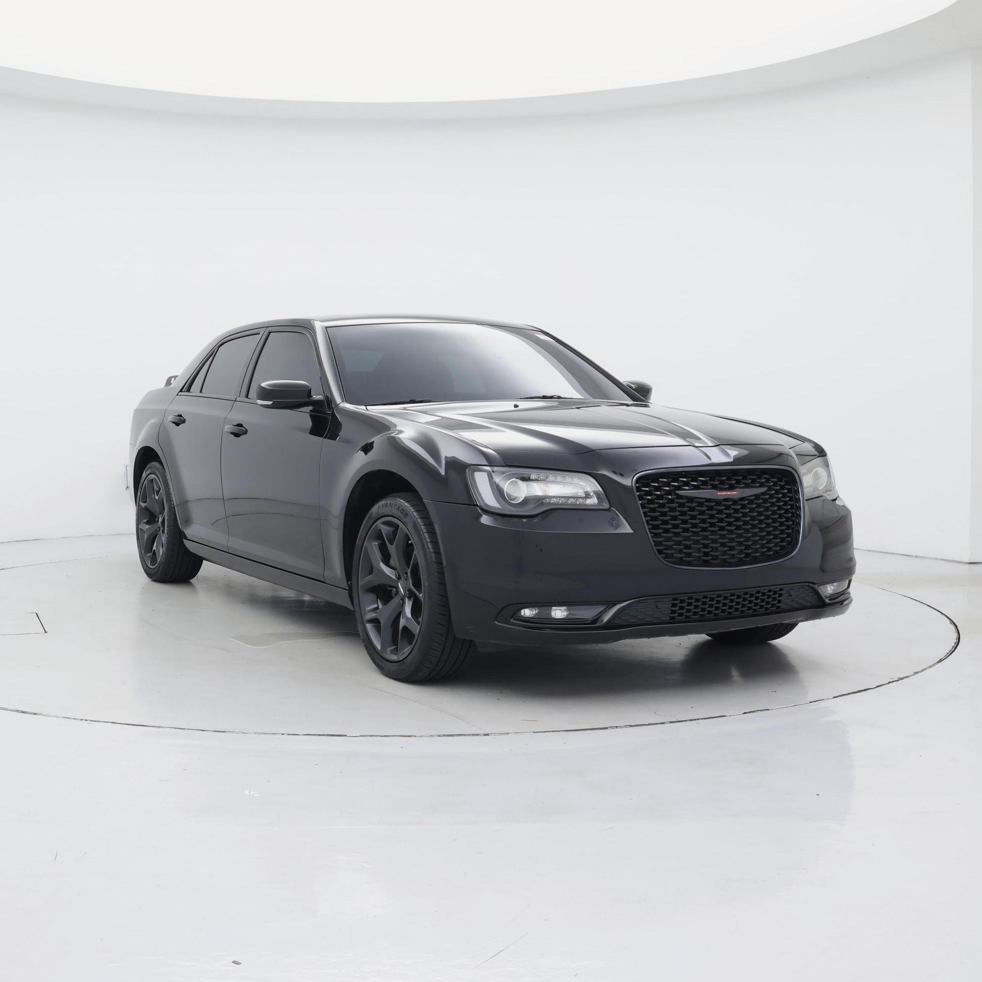 Black 2022 Chrysler 300 Sedan Rear-Wheel Drive Automatic