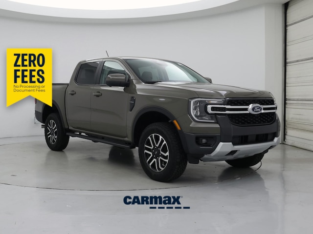 Gray 2026 Ford Ranger Lariat SuperCrew 4WD Pickup Truck Four-Wheel Drive Automatic