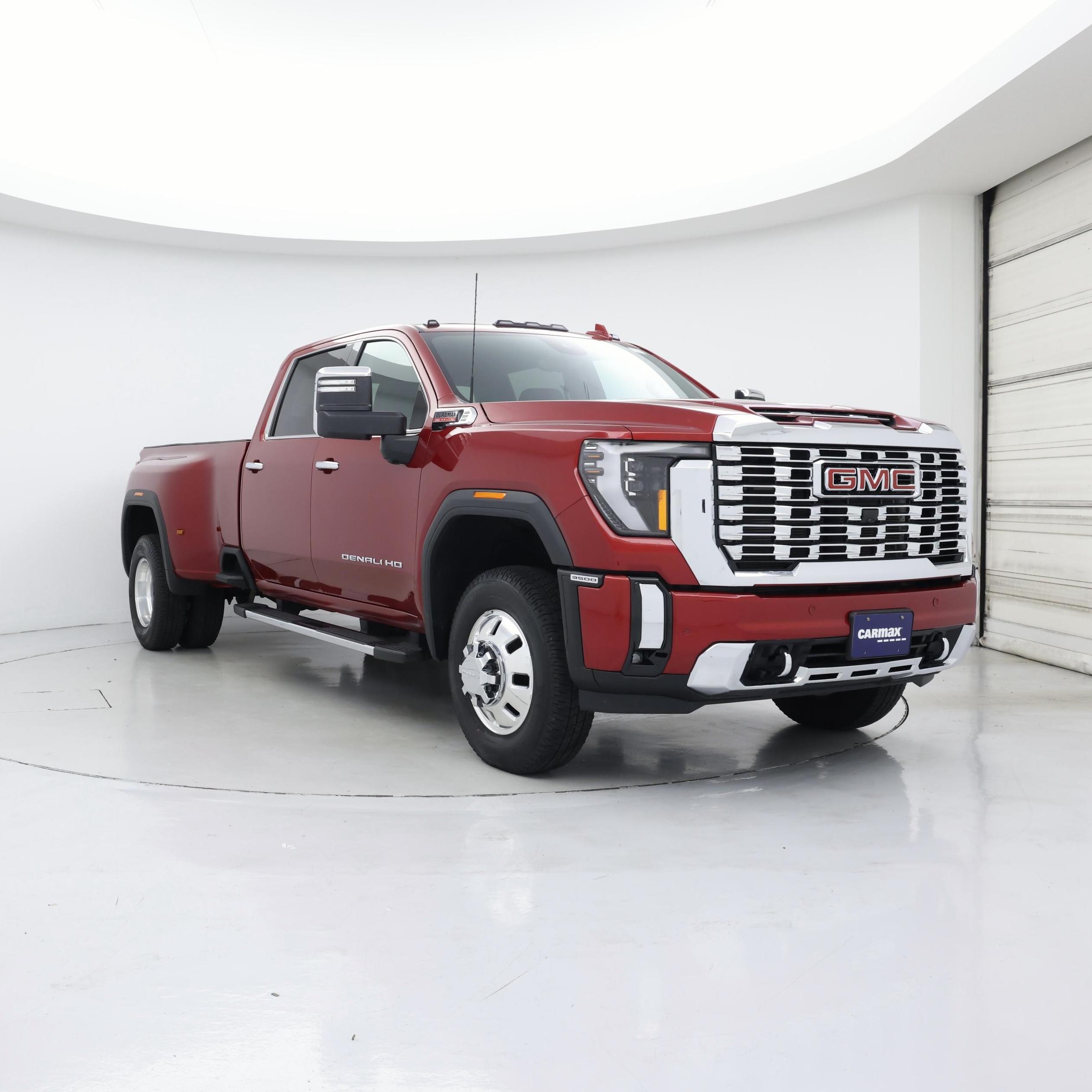 Red 2024 GMC Sierra 3500HD Pickup Truck Four-Wheel Drive Automatic