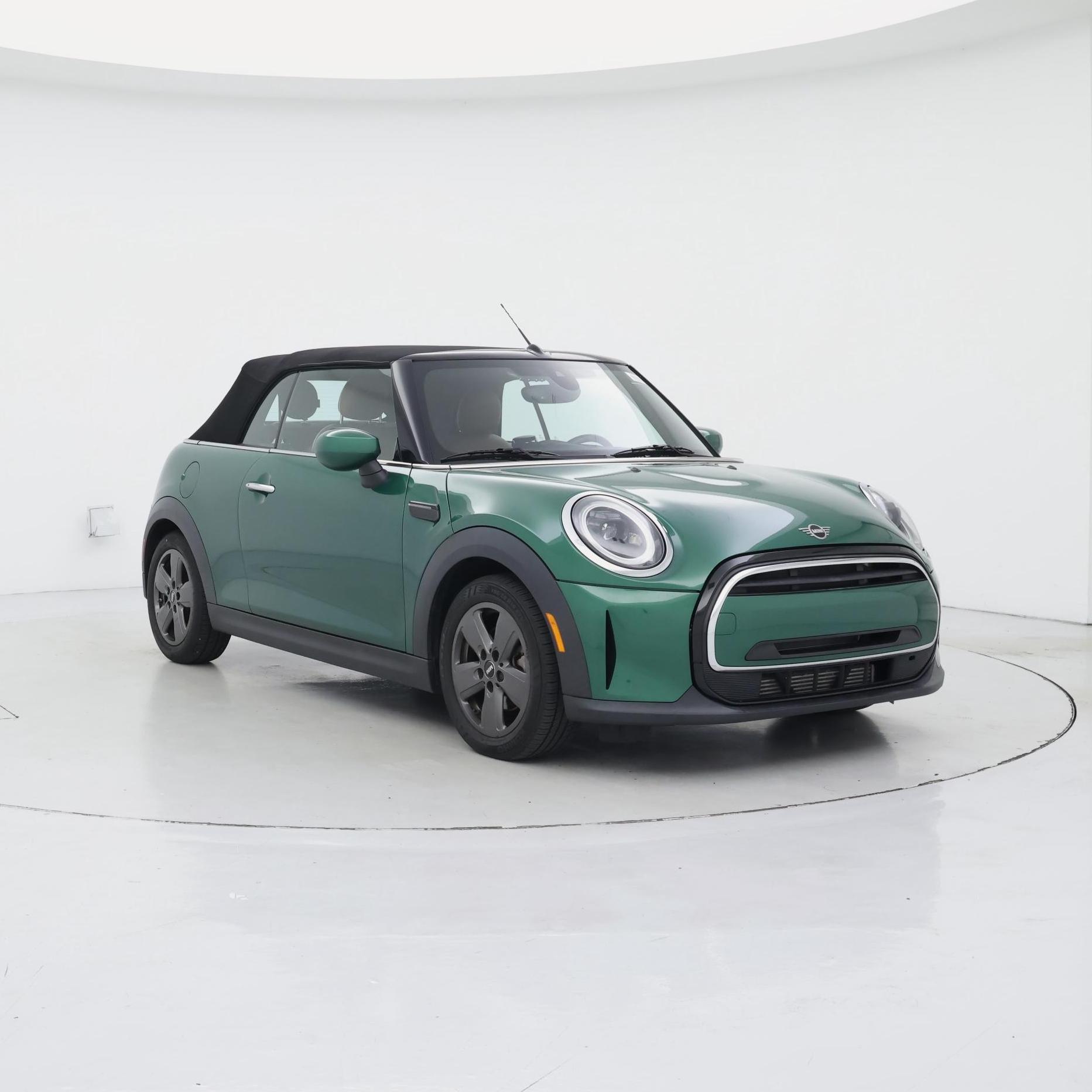 Green 2023 MINI Cooper Convertible FWD Convertible Front-Wheel Drive Automatic