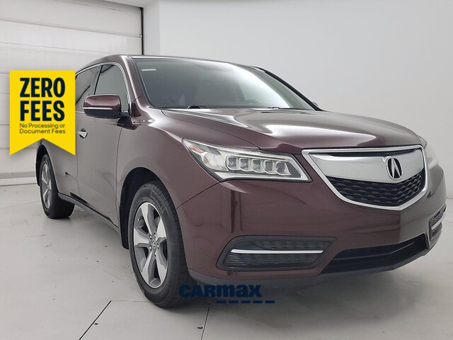 Red (Burgundy) 2014 Acura MDX SUV / Crossover All-Wheel Drive Automatic